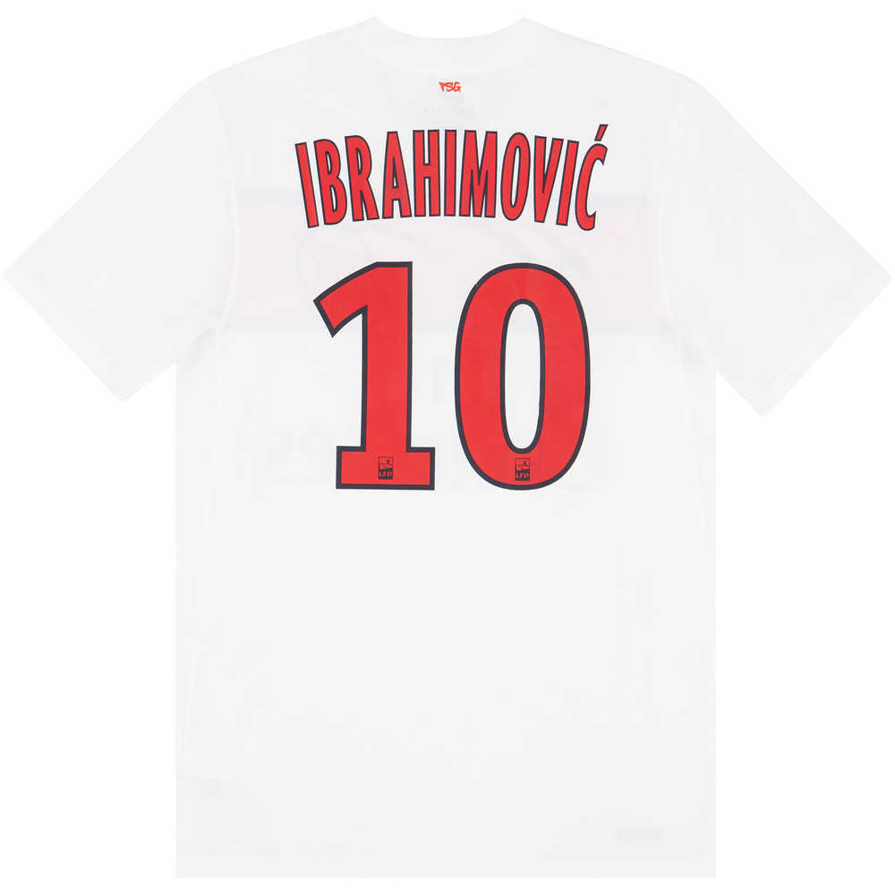 2012-13 Paris Saint-Germain Third Shirt Ibrahimović #10 (Very Good) S
