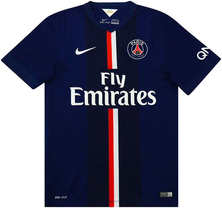 Permanent Baron Flikkeren 2014-15 Paris Saint-Germain Home Shirt (Good) S