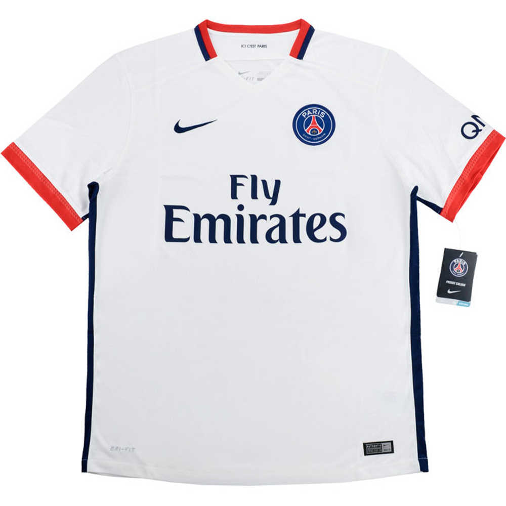 2015-16 Paris Saint-Germain Away Shirt *w/Tags* L