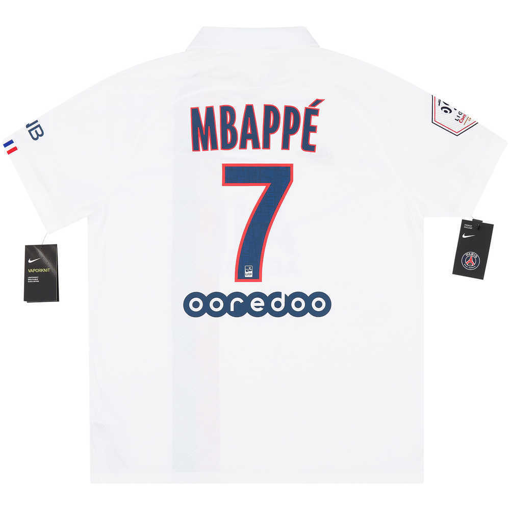 2019-20  Paris Saint-Germain Player Issue Third Shirt Mbappé #7 *w/Tags* XL