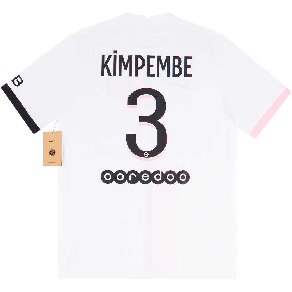 2021-22 Paris Saint-Germain Away Shirt Kimpembe #3 *w/Tags* M