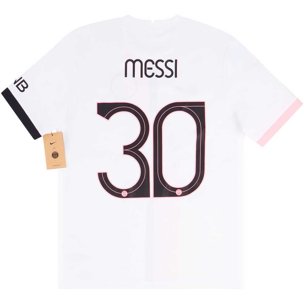 2021-22 Paris Saint-Germain Away Shirt Messi #30 *w/Tags* XL