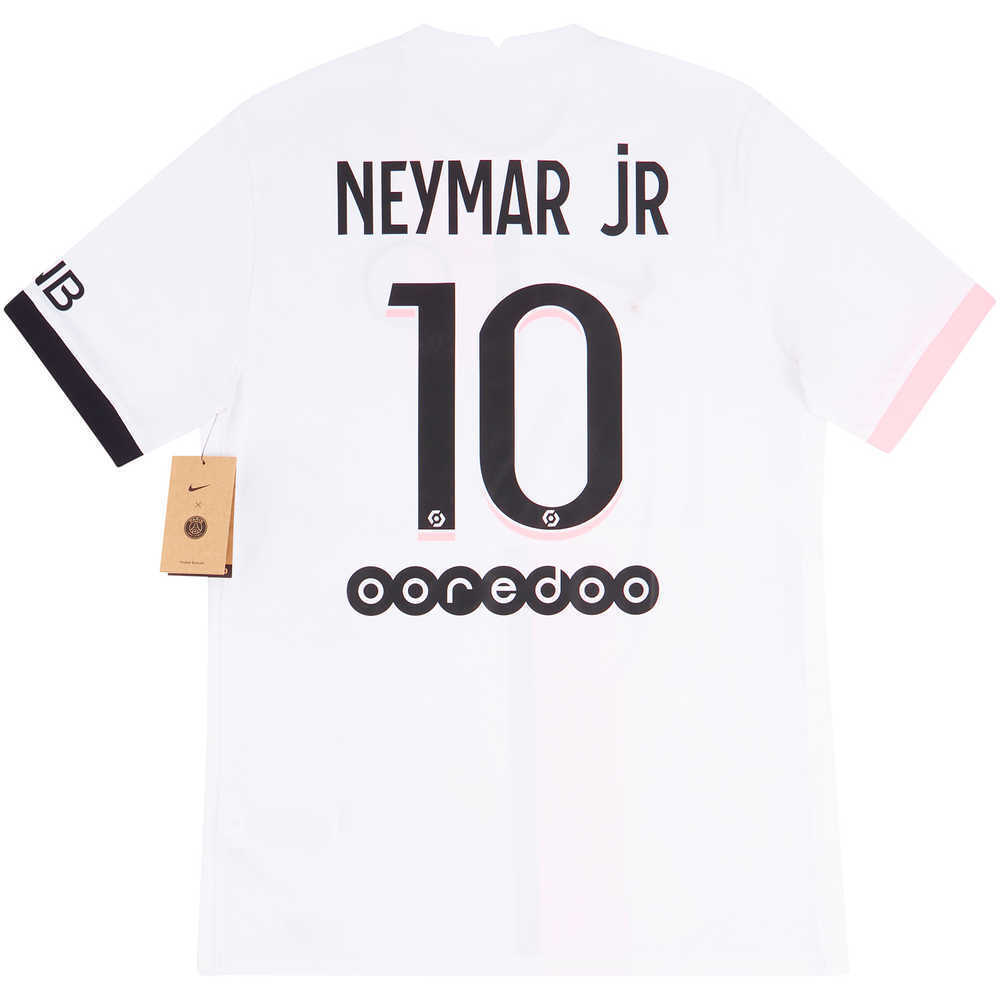 2021-22 Paris Saint-Germain Away Shirt Neymar Jr #10 *w/Tags* XL