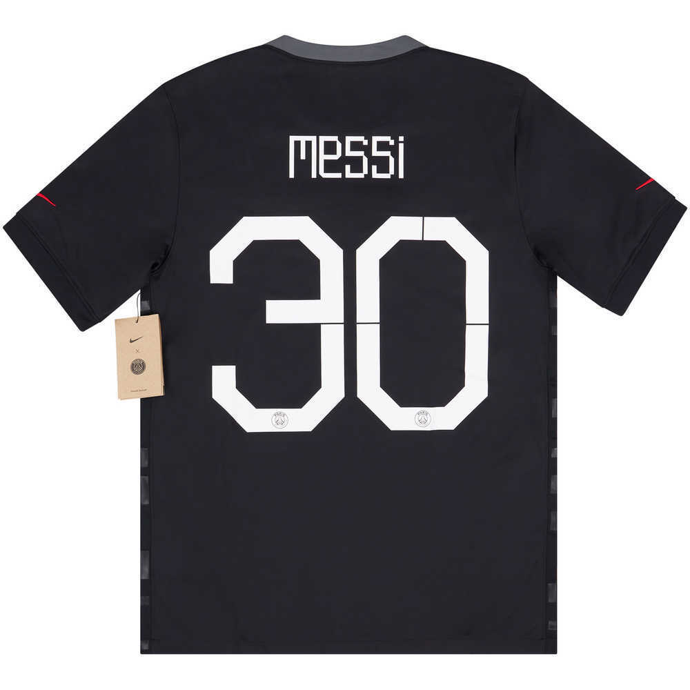 2021-22 Paris Saint-Germain Third Shirt Messi #30 *w/Tags* XL