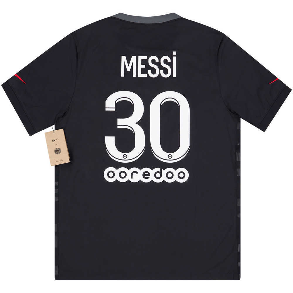 2021-22 Paris Saint-Germain Third Shirt Messi #30 *w/Tags* M
