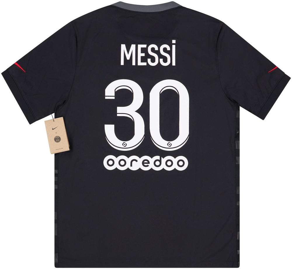 2021-22 Paris Saint-Germain Third Shirt Messi #30 *w/Tags* L