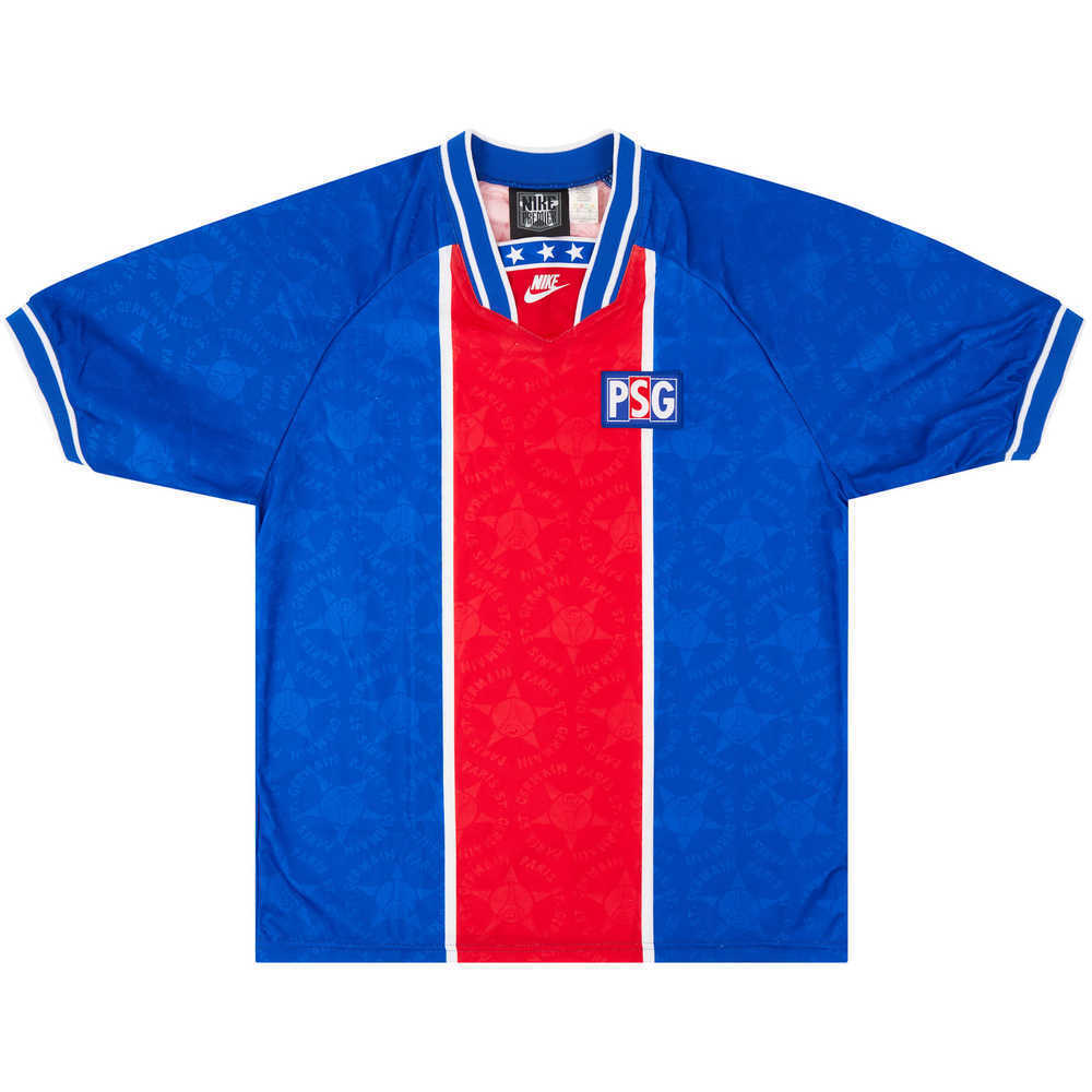1994-95 Paris Saint-Germain Player Issue Home European Shirt (Excellent) L