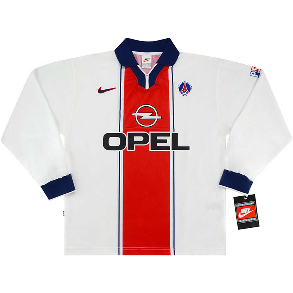 1997-98 Paris Saint-Germain Player Issue Away L/S Shirt *w/Tags* L