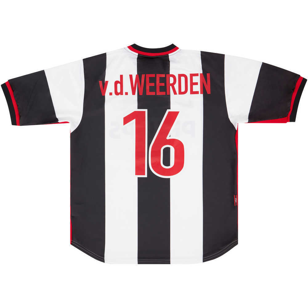 1998-99 PSV Away Shirt v.d.Weerden #16 *w/Tags* XL