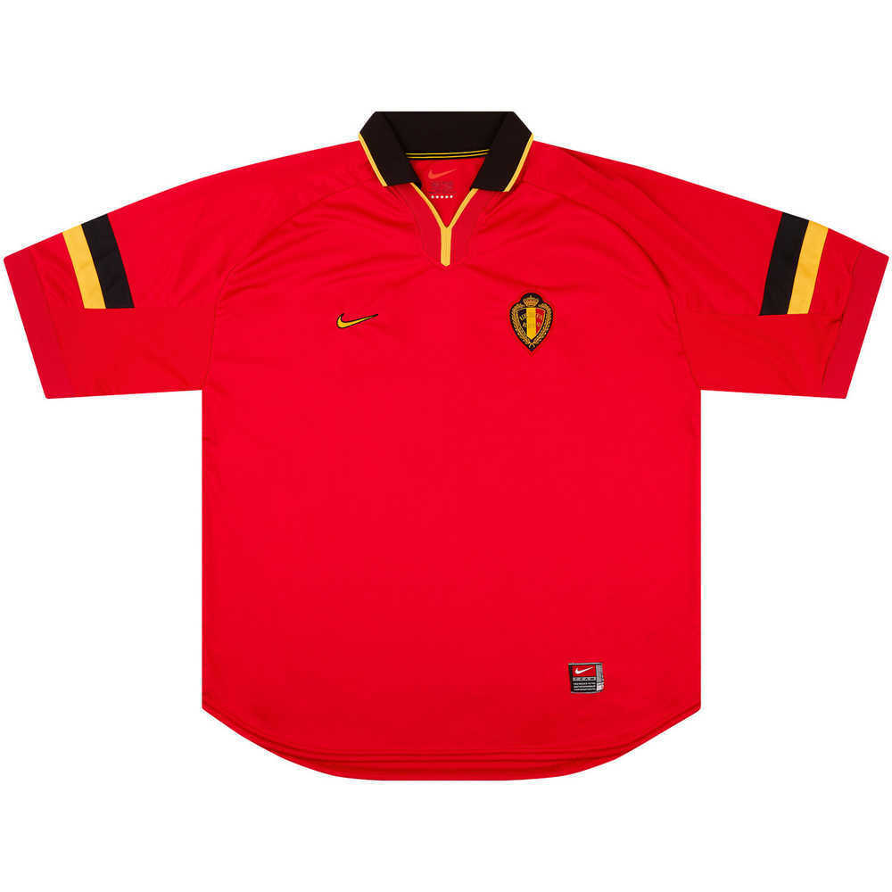 1999-00 Belgium Home Shirt (Excellent) S