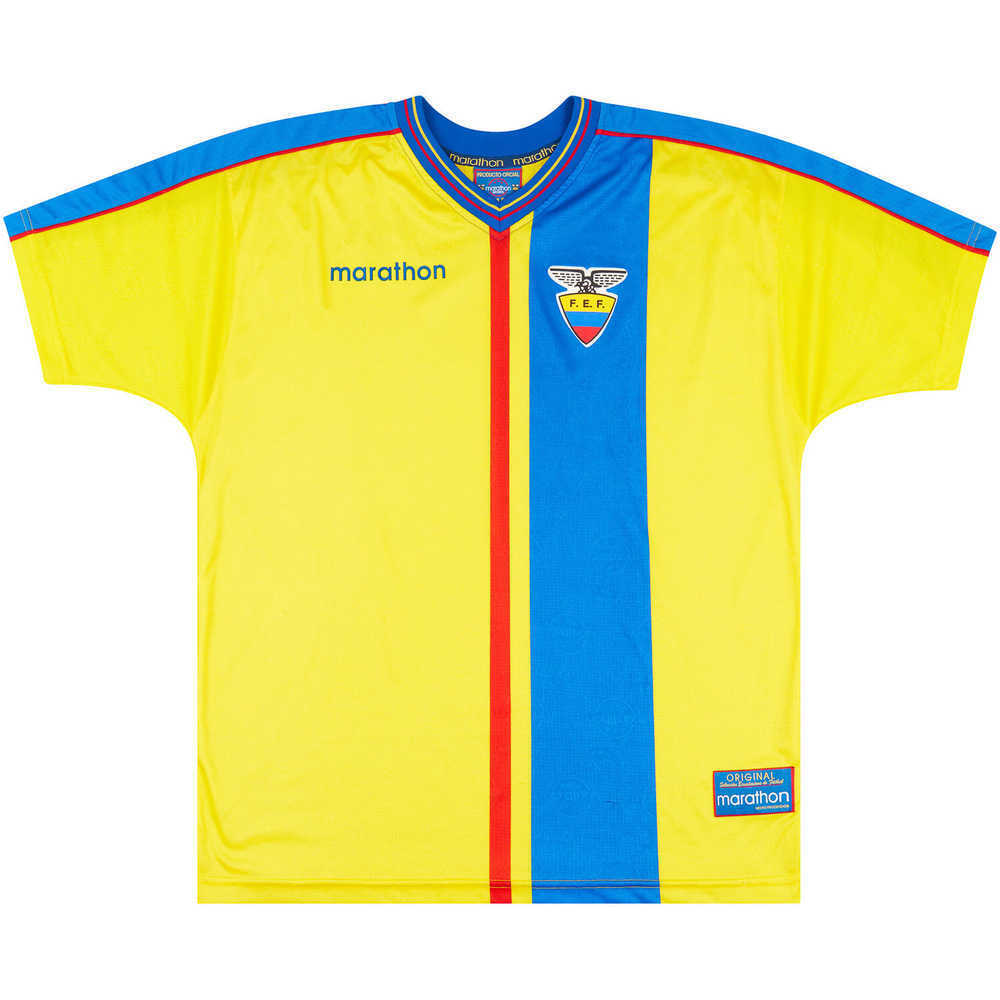 1998-01 Ecuador Home Shirt (Excellent) XL