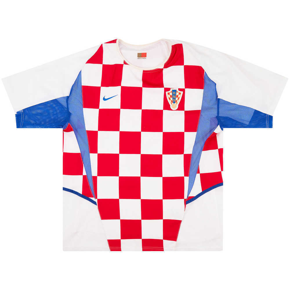 2002-04 Croatia Player Issue Home Shirt (Very Good) L