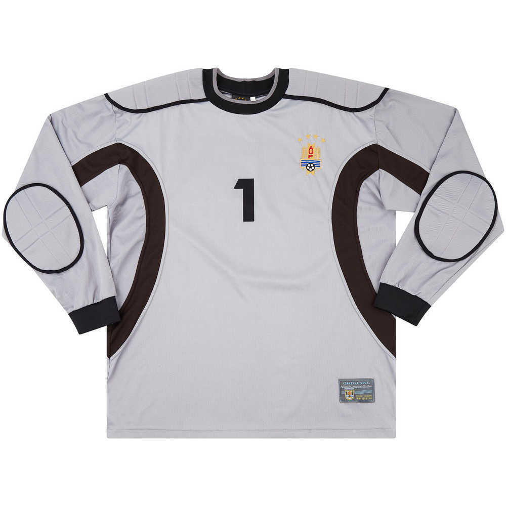 2001-02 Uruguay GK Shirt #1 (Excellent) XL