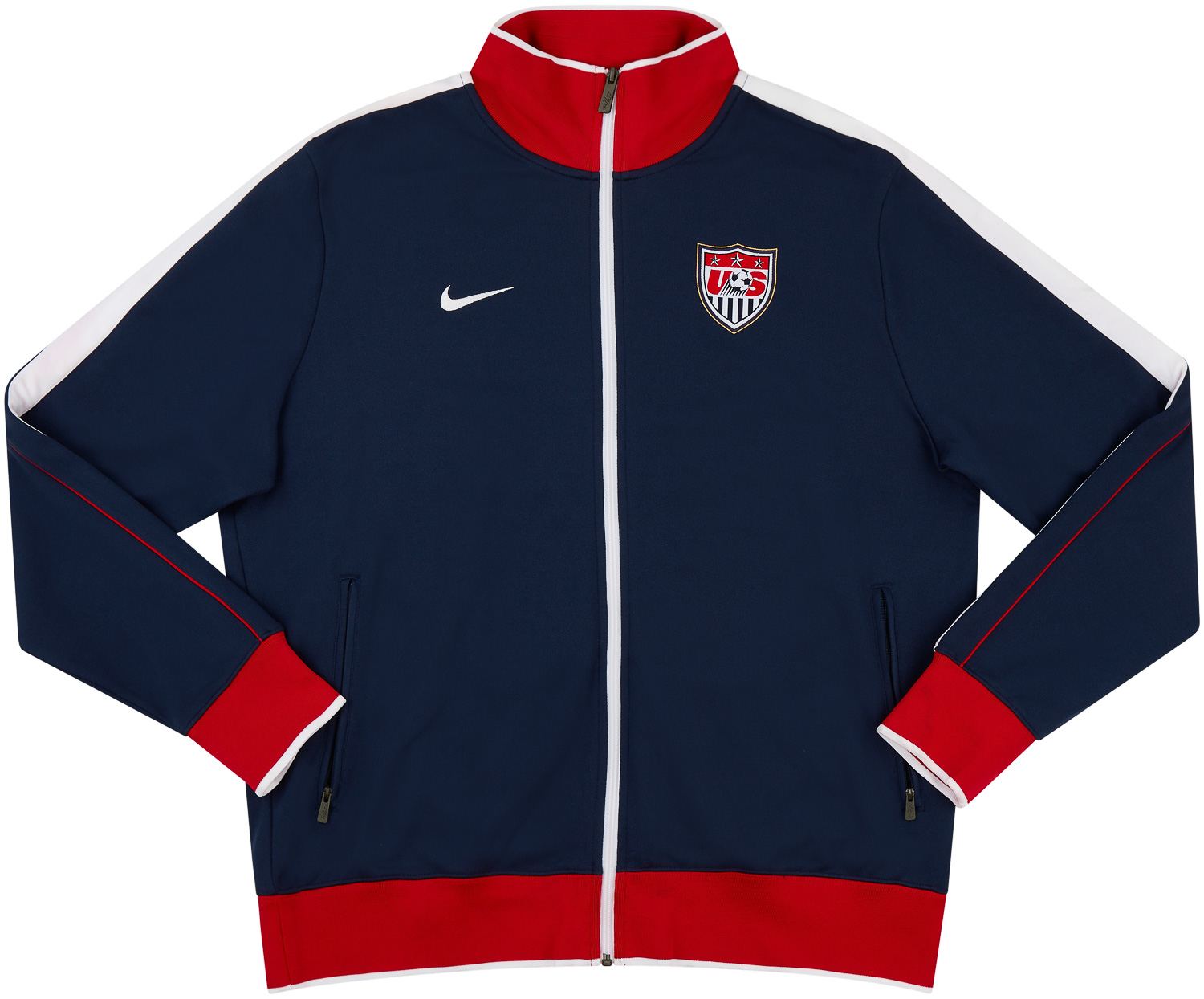 2010-11 USA Nike N98 Track Jacket (Excellent) XL
