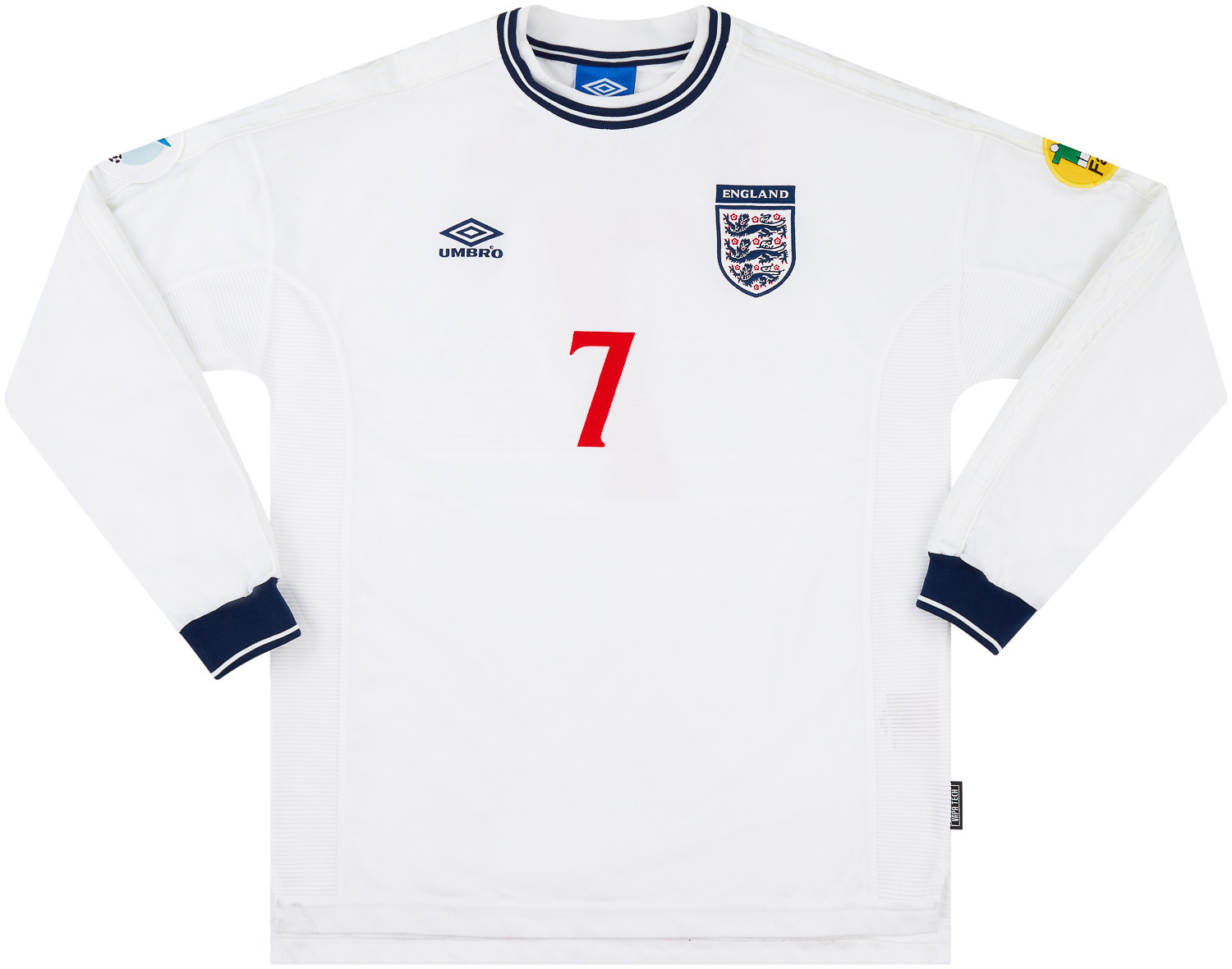 Signed David Beckham Jersey England Football Autograph