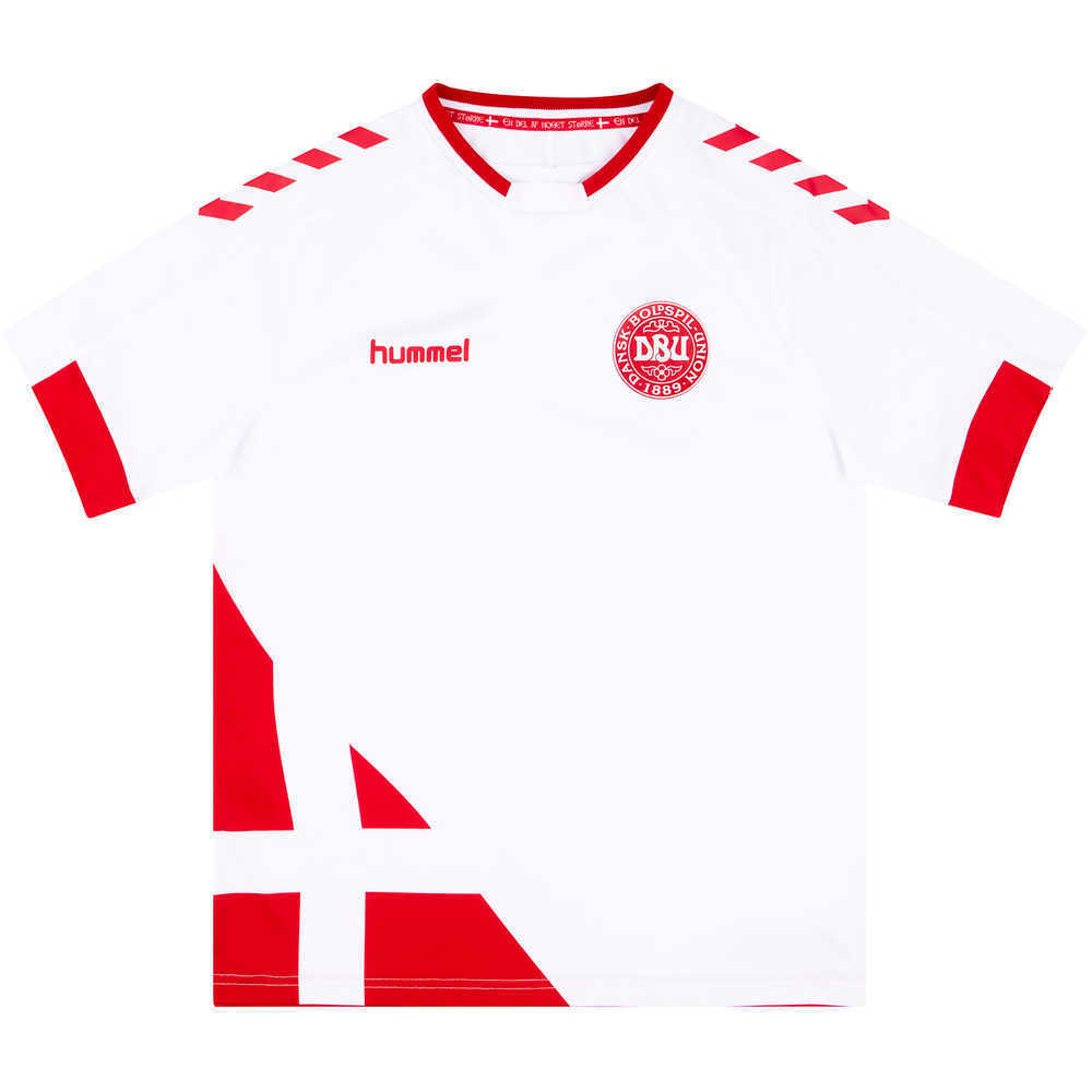 2016-17 Denmark Women's Away Shirt (Very Good) Women's (L)