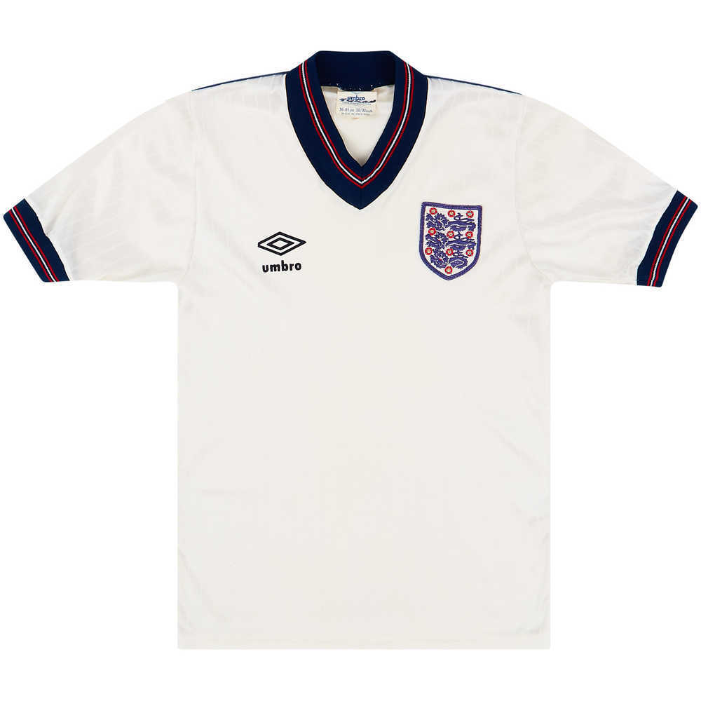 1986 England Home Shirt (Excellent) L.Boys