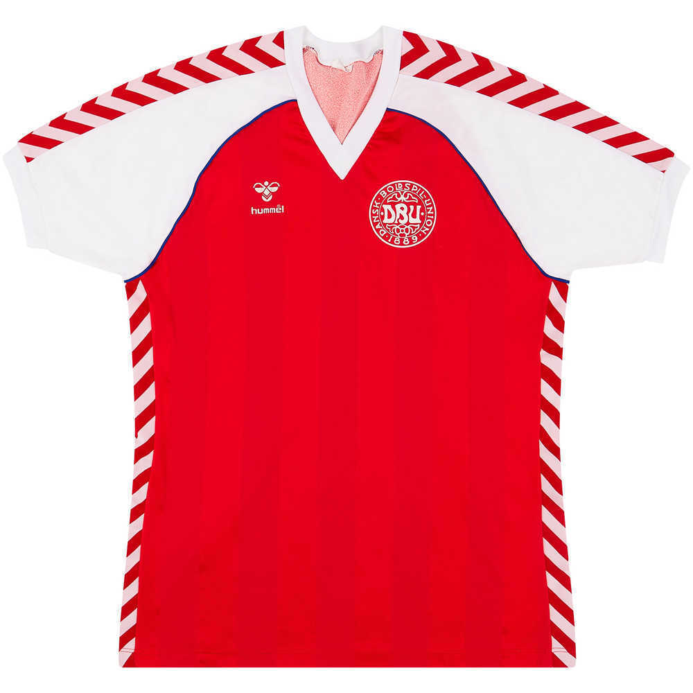 1984-86 Denmark Home Shirt (Excellent) XL