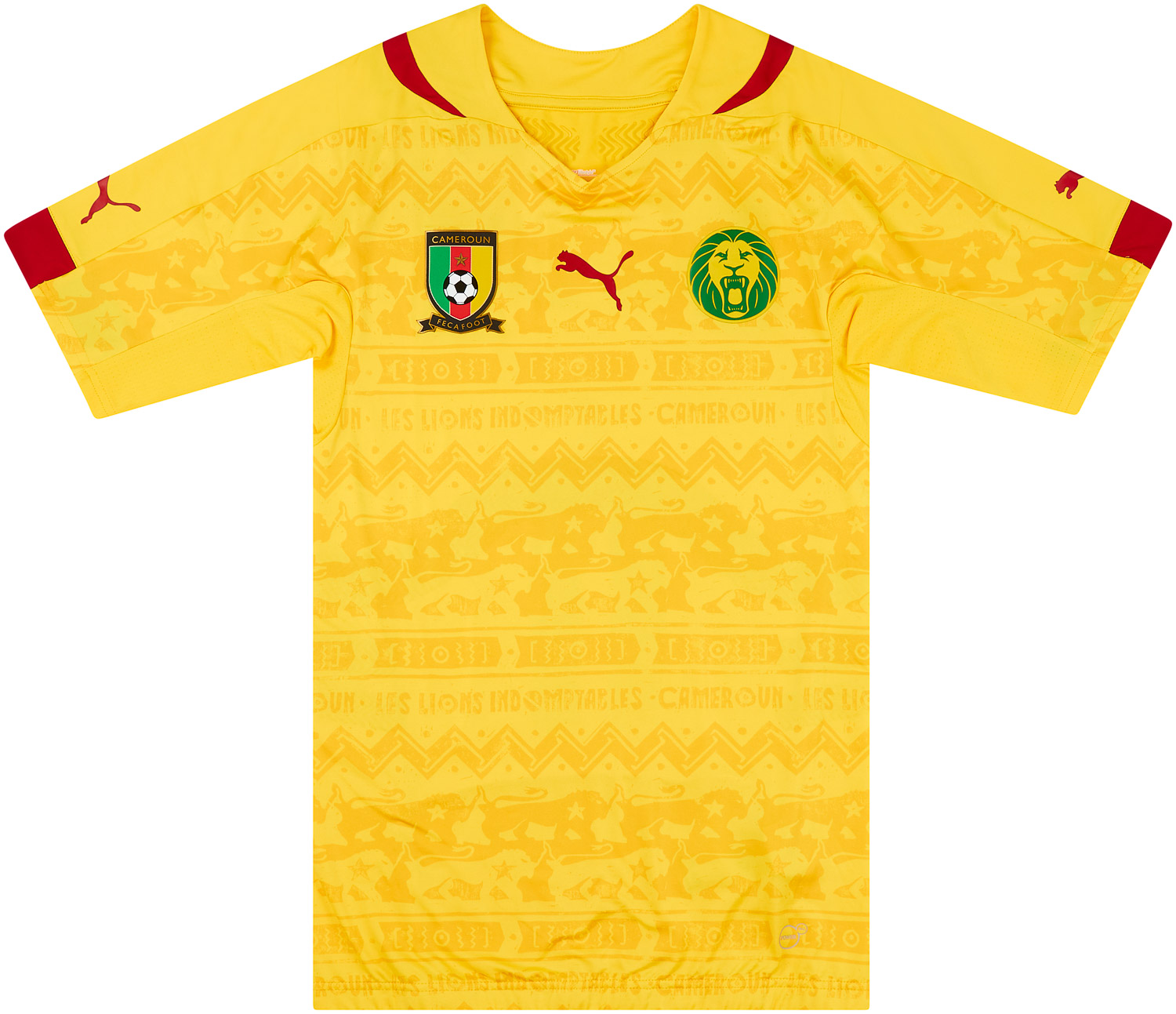 2014-14 Cameroon Player Issue Away Shirt