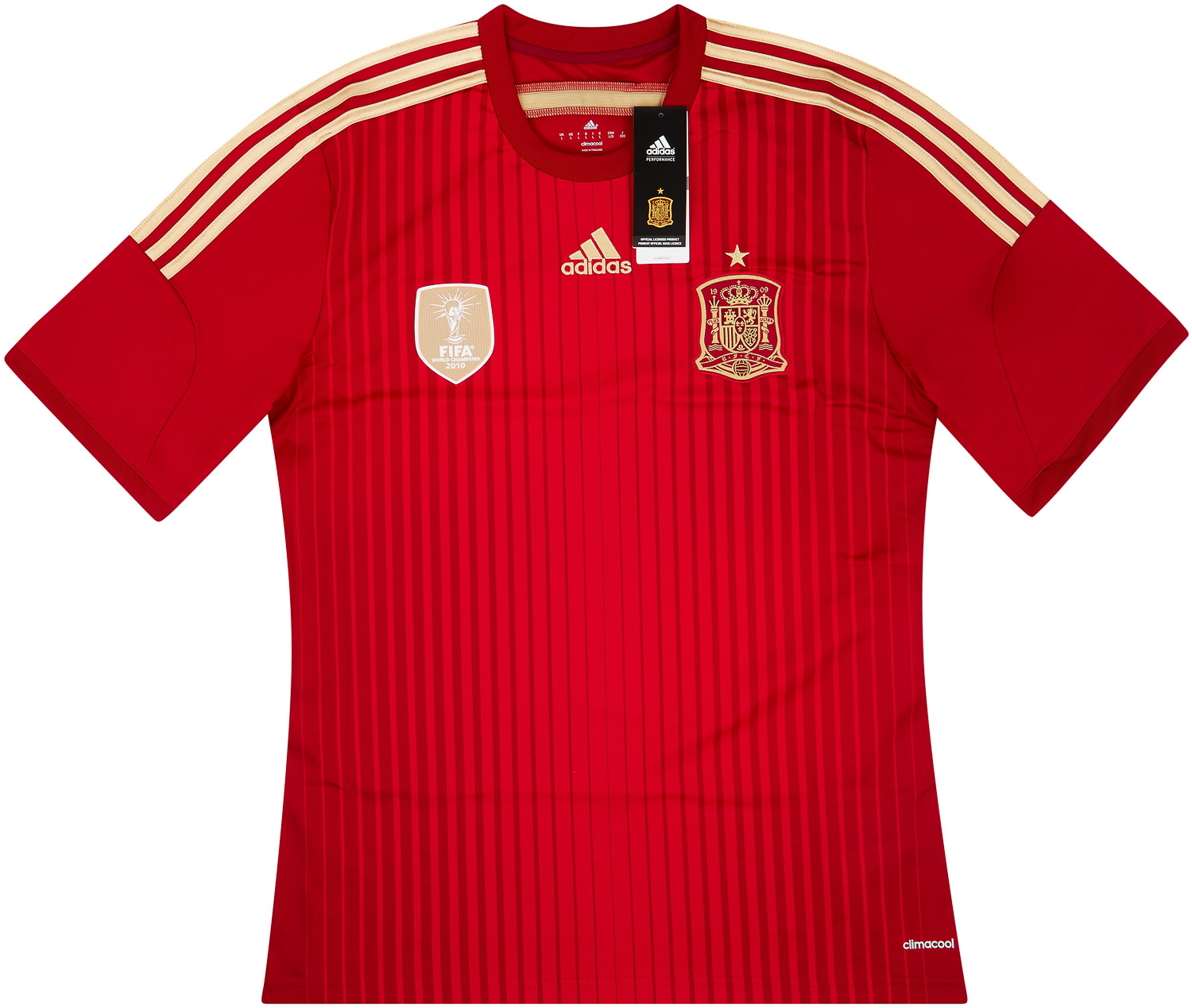 2013-15 Spain Home Shirt *New w/Defects*