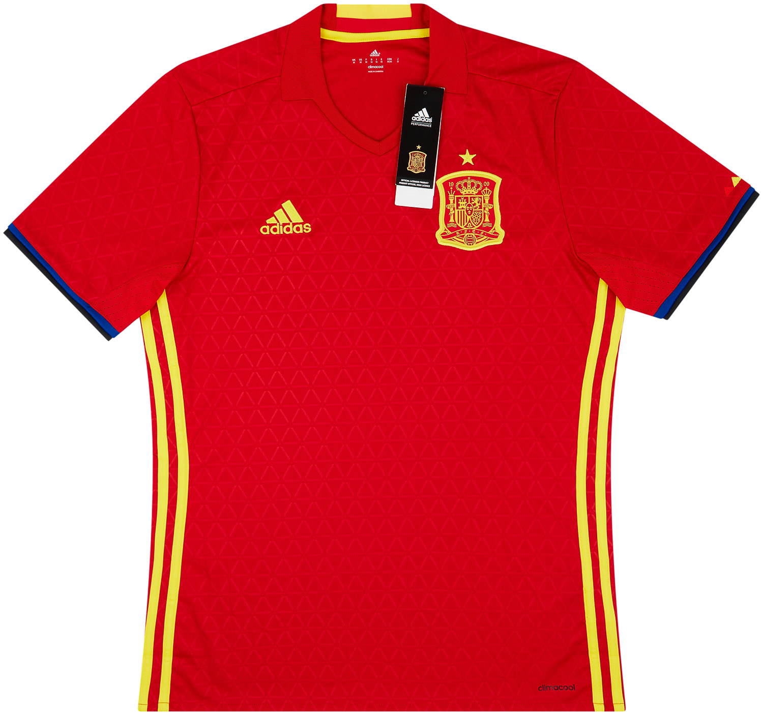 2016-17 Spain Home Shirt