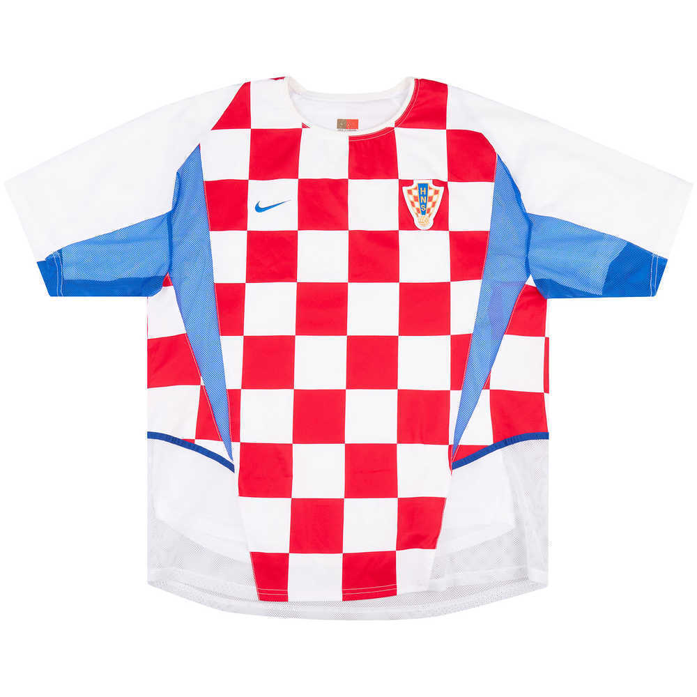 2002-04 Croatia Player Issue Home Shirt (Excellent) L