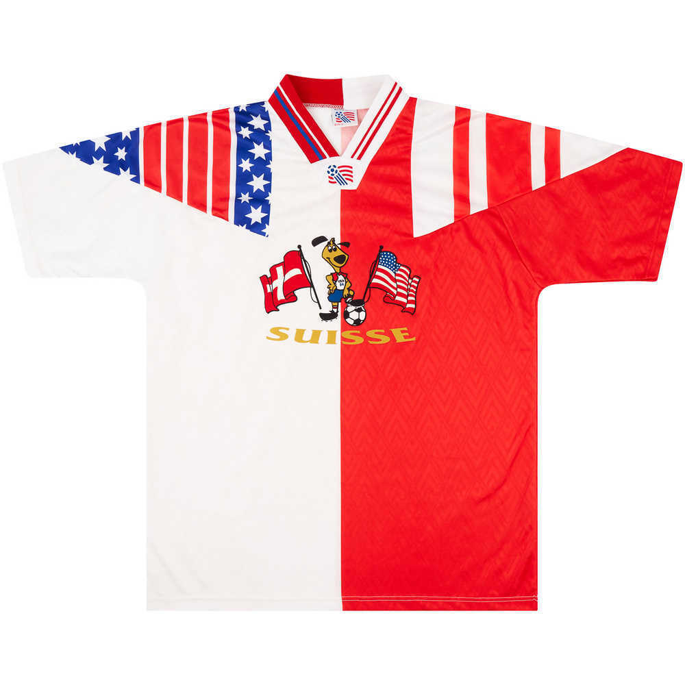 1994 Switzerland World Cup Shirt (Excellent) XL