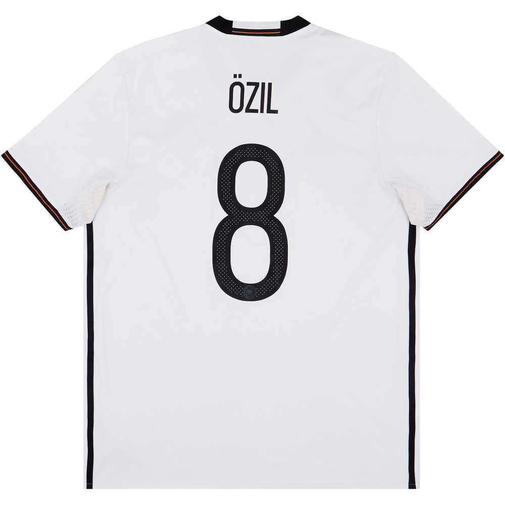 2015-16 Germany Home Shirt Özil #8 (Very Good) L