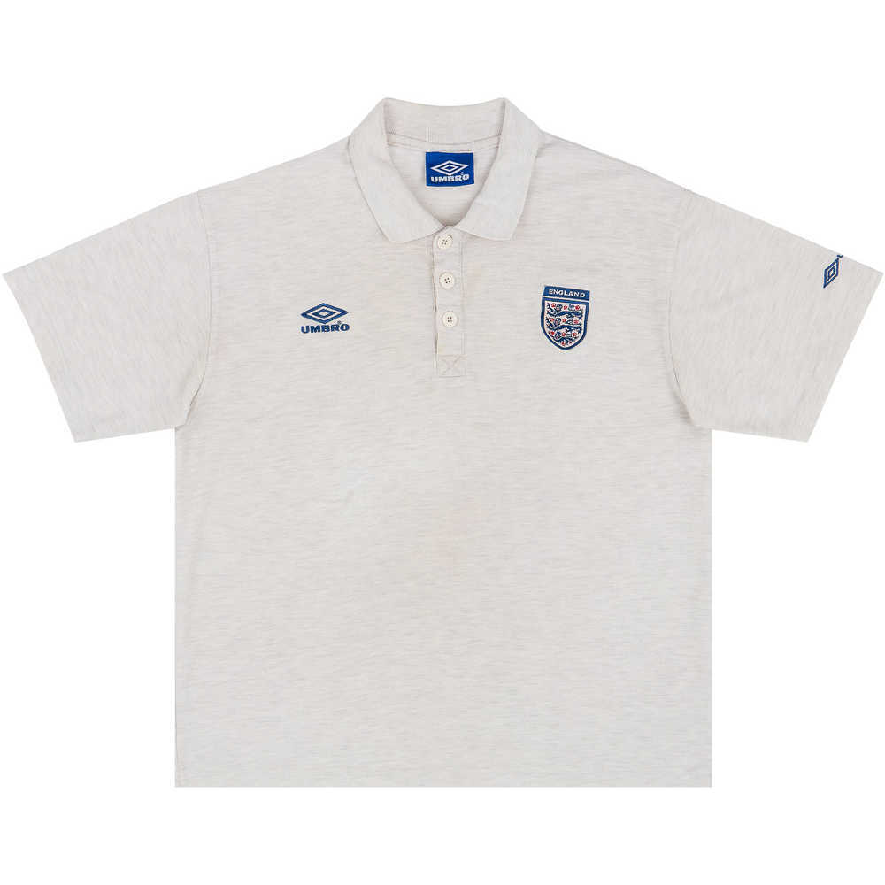 2000s England Umbro Polo Shirt (Very Good) L