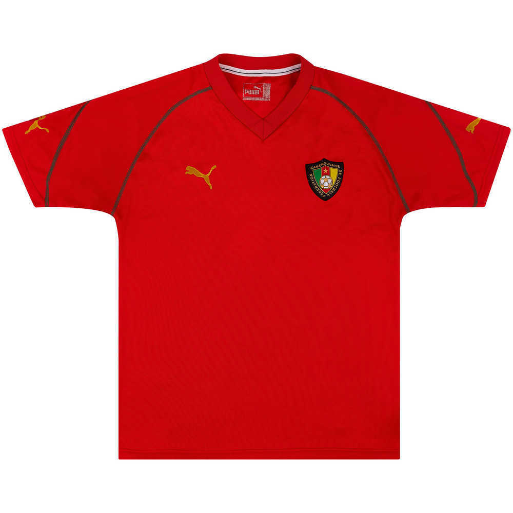 2002-04 Cameroon Puma Training Shirt (Good) L