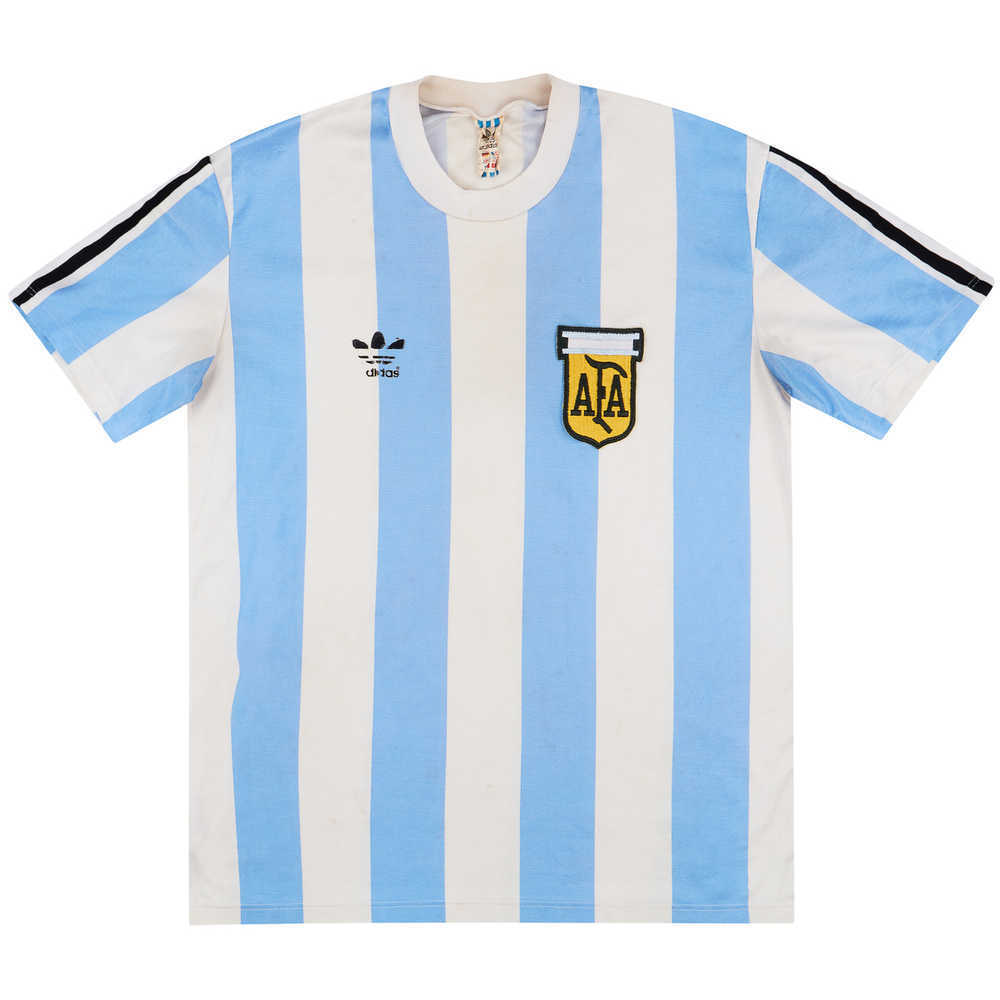 1988 Argentina Home Shirt (Very Good) M