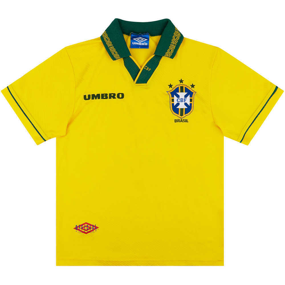 1993-94 Brazil Home Shirt (Very Good) Y