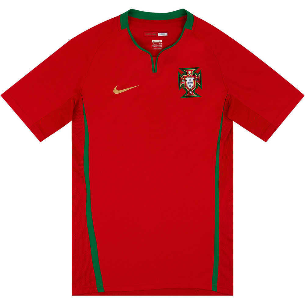 2008-10 Portugal Limited Edition Player Issue Home Shirt *As New* L