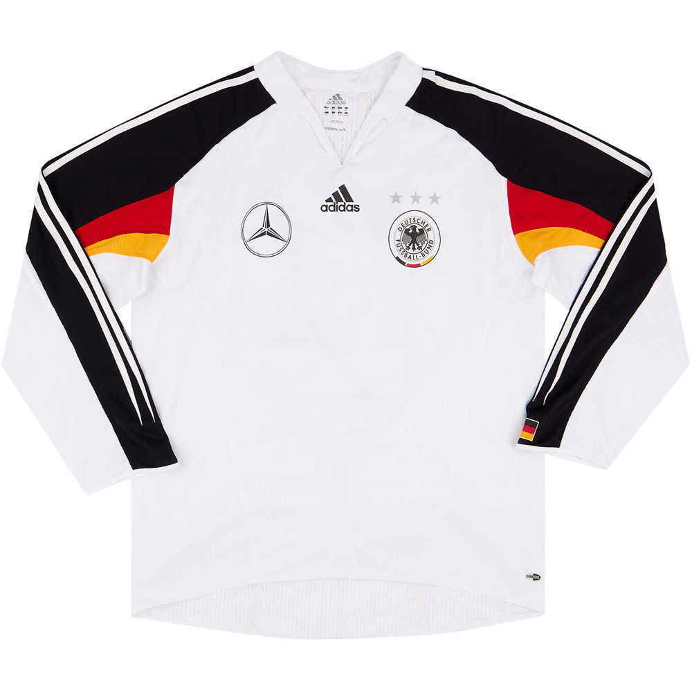 2004-06 Germany Player Issue Home L/S Shirt (Excellent) XL