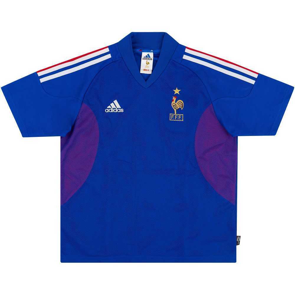 2002-04 France Home Shirt (Excellent) Y