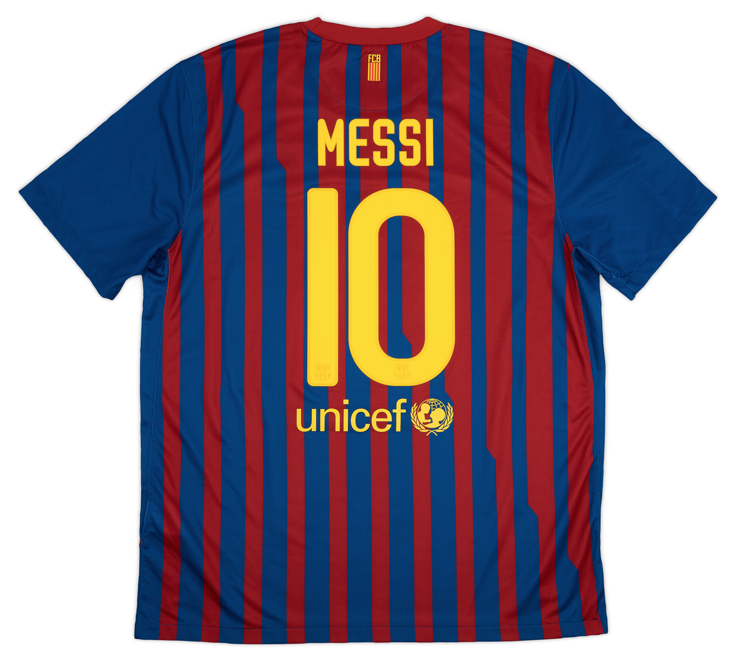 2011-12 Barcelona Home Shirt Messi #10 - Excellent 9/10 - (XL)