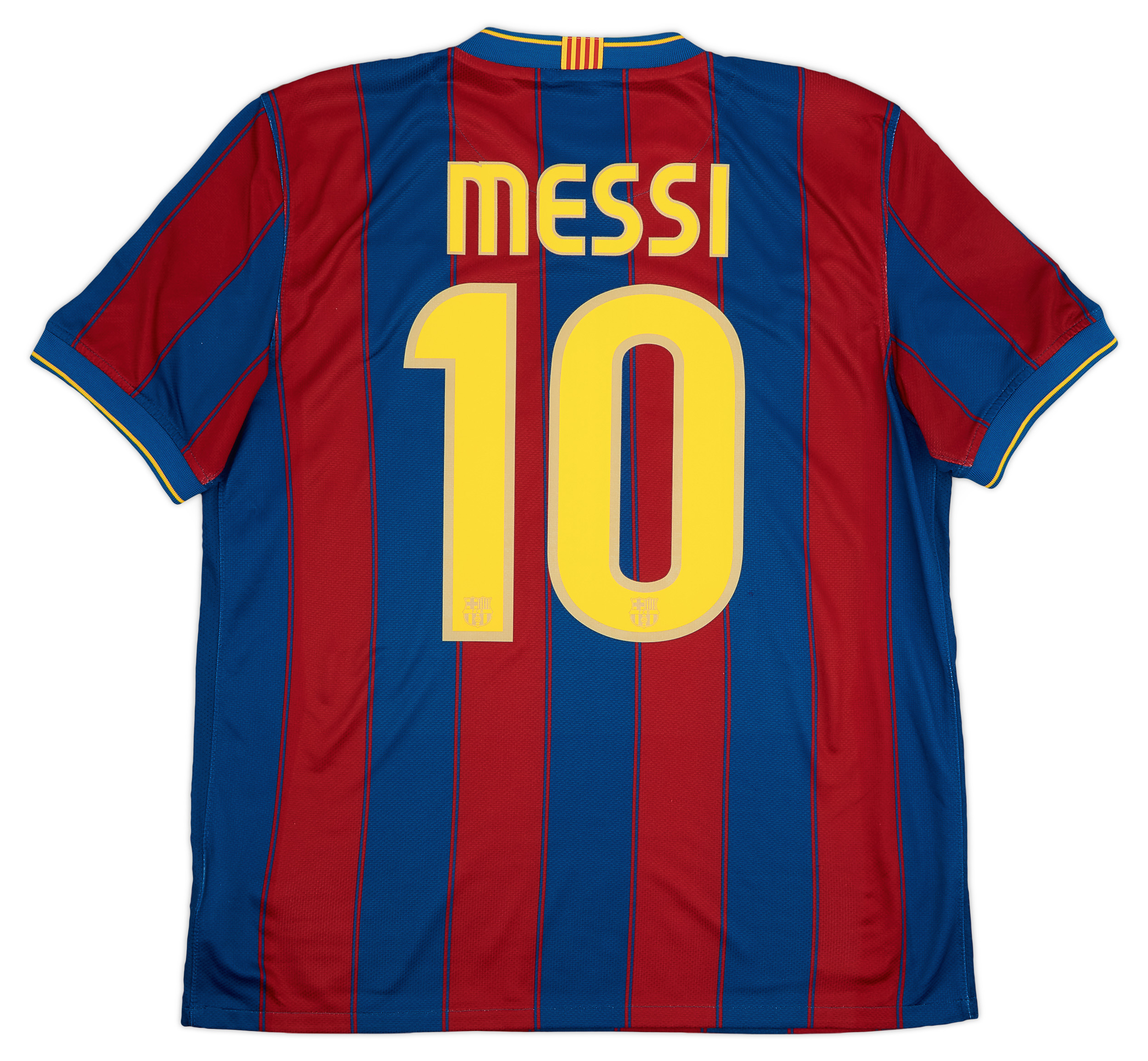 2009-10 Barcelona Home Shirt Messi #10 - Excellent 8/10 - (M)