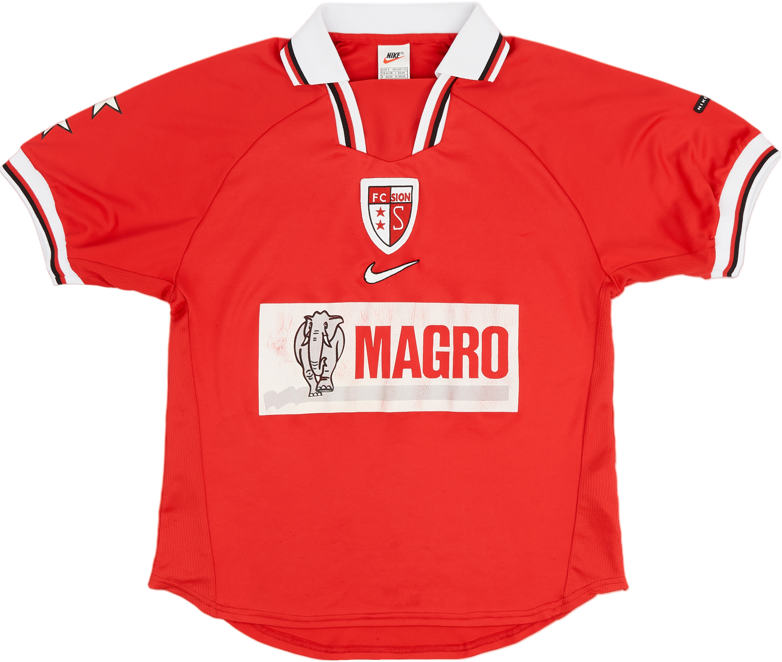 1998-00 FC Sion Away Shirt - 6/10 - ()