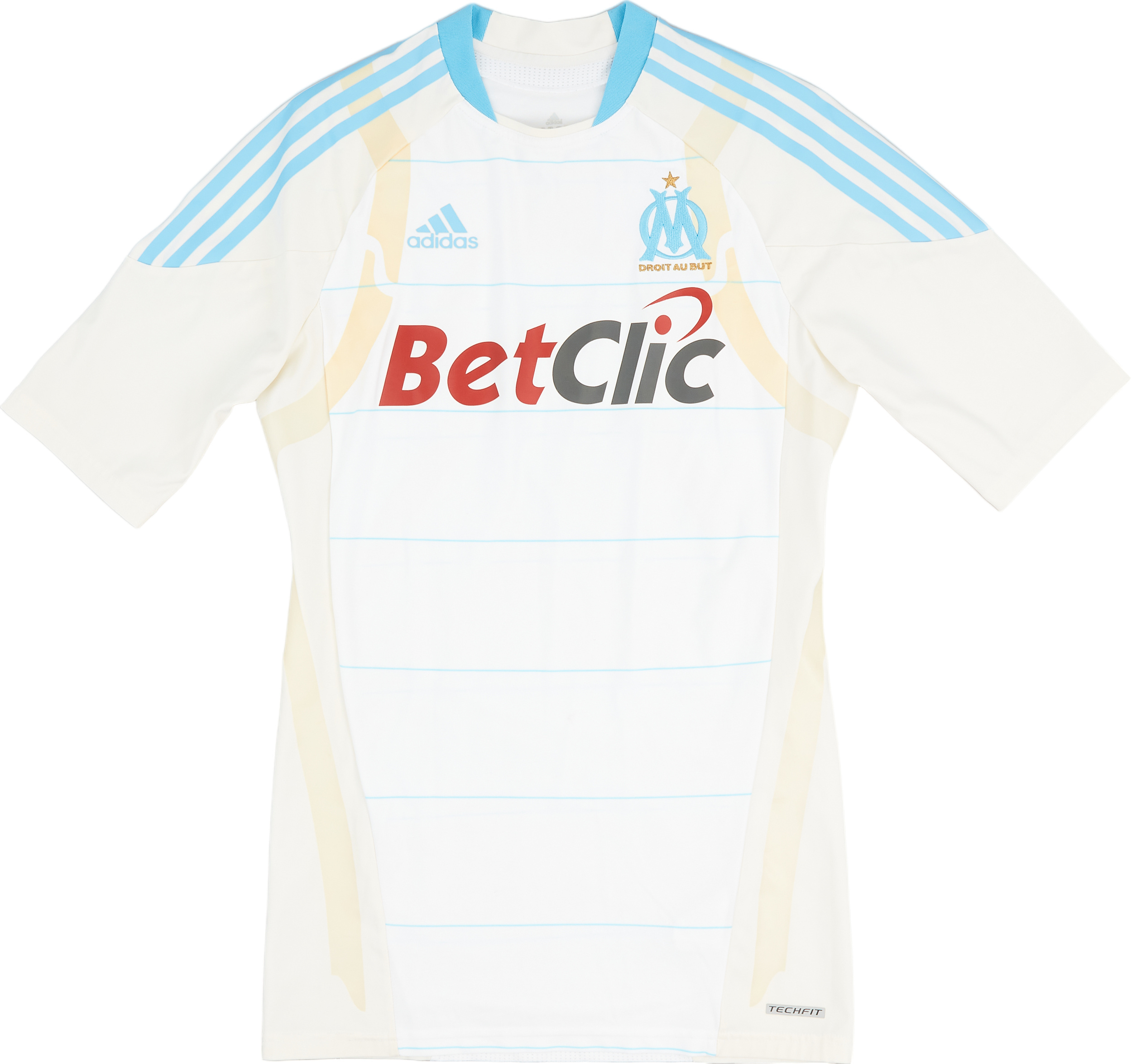 2010-11 Olympique Marseille Player TechFit Issue Home Shirt - 9/10 - ()