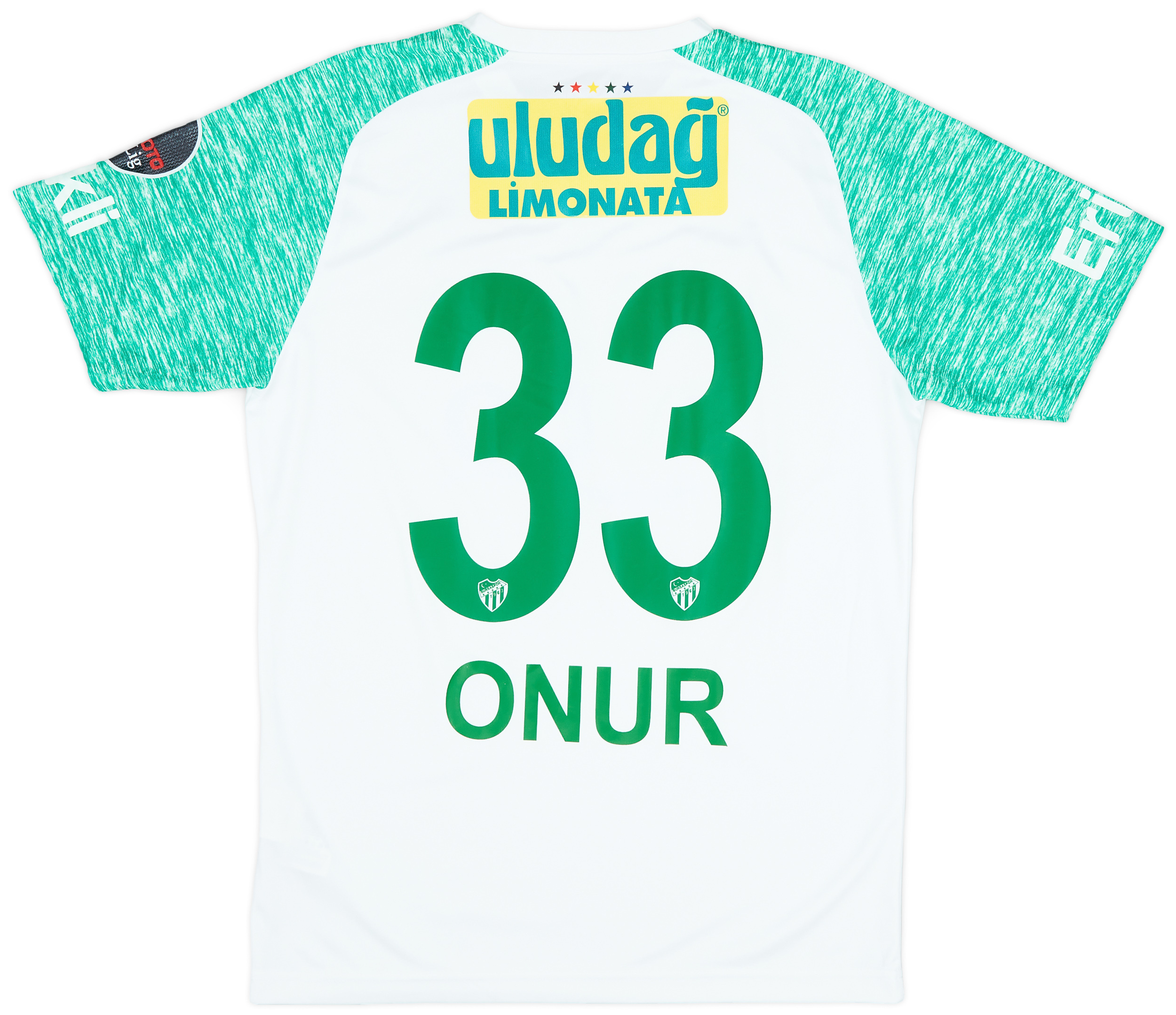 2018-19 Bursaspor Home Shirt Onur #33 - 8/10 - ()