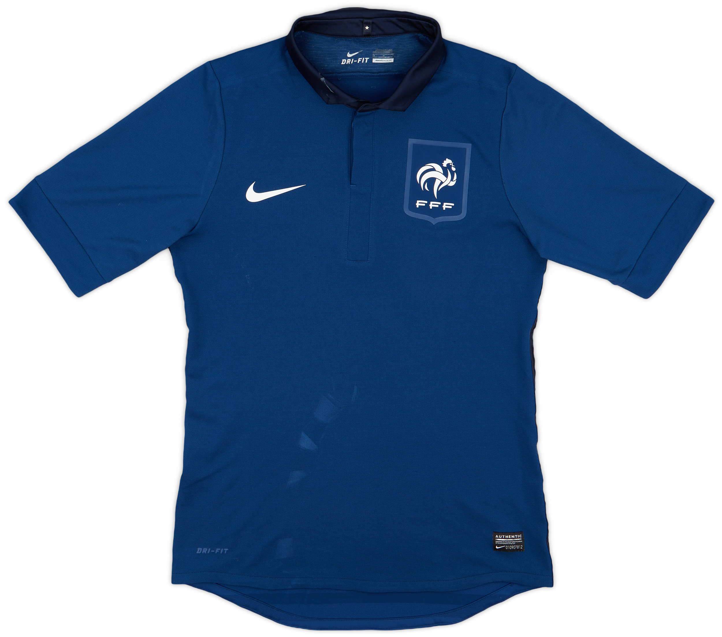 2011-12 France Authentic Home Shirt - 5/10 - ()