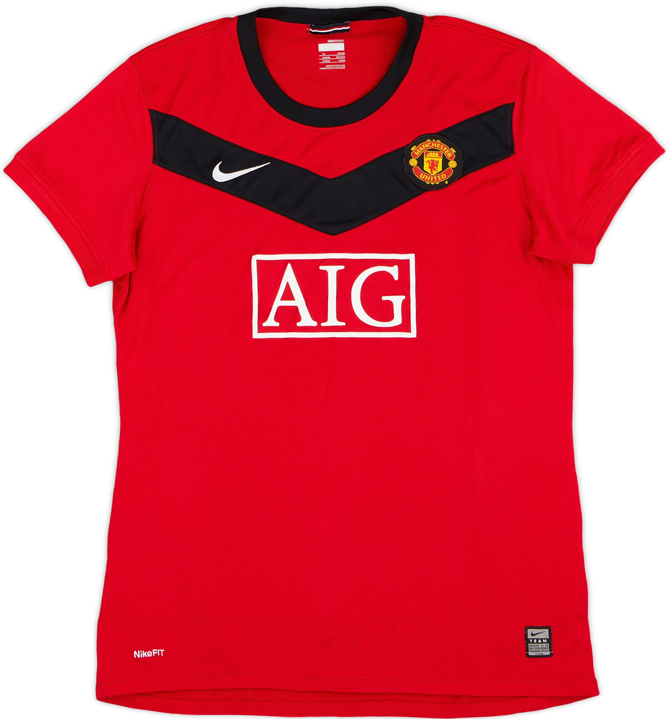 2009-10 Manchester United Home Shirt - 8/10 - (Women's )