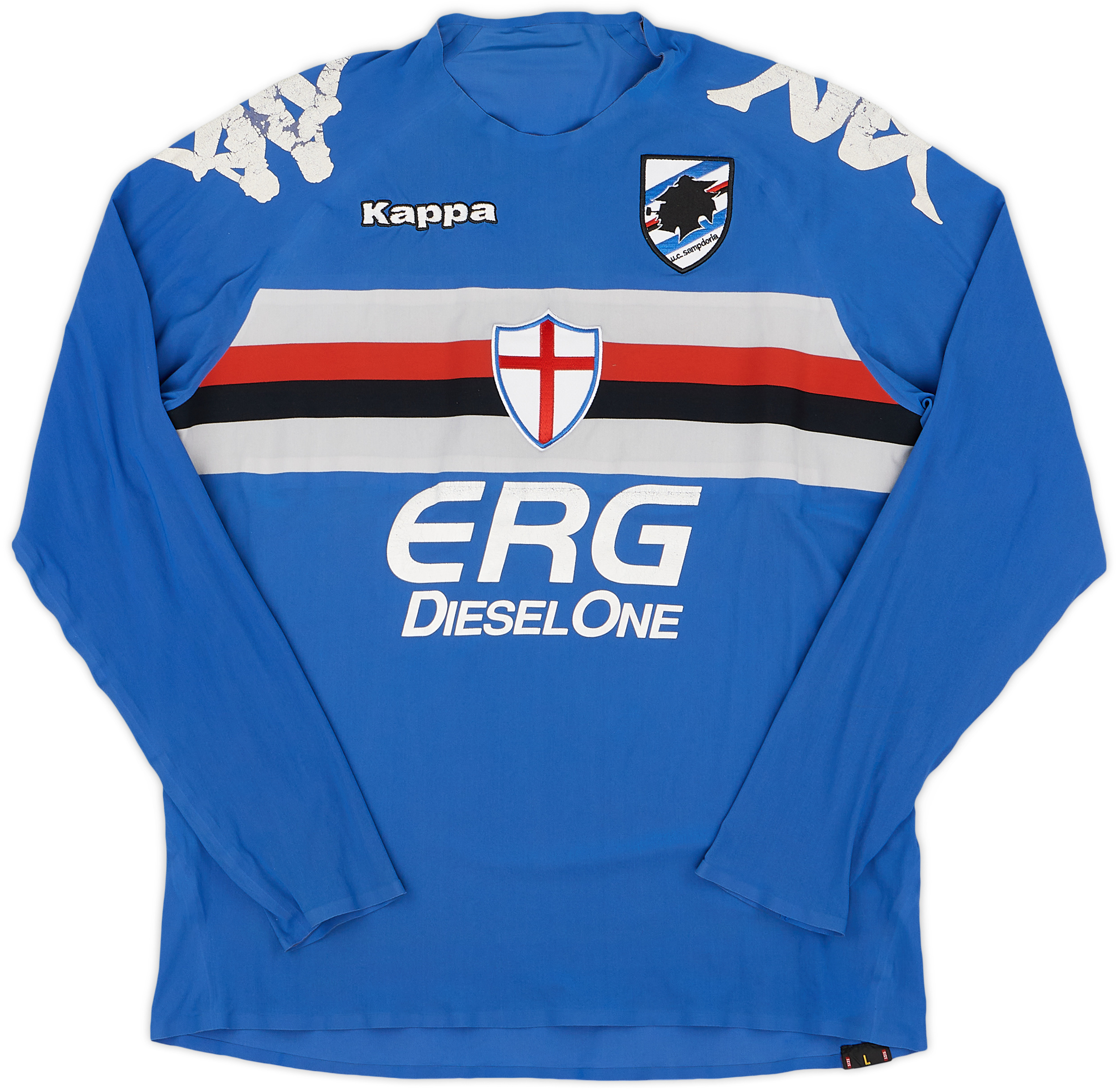 2005-06 Sampdoria Player Issue European Home Shirt - 5/10 - ()