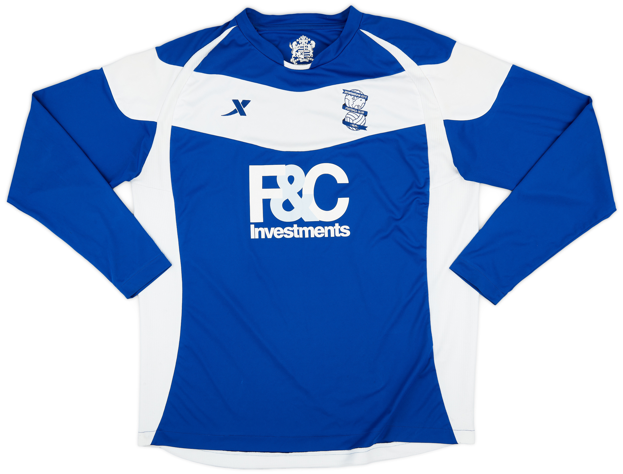 Birmingham City Home football shirt 2011 - 2012. Sponsored by RationalFX