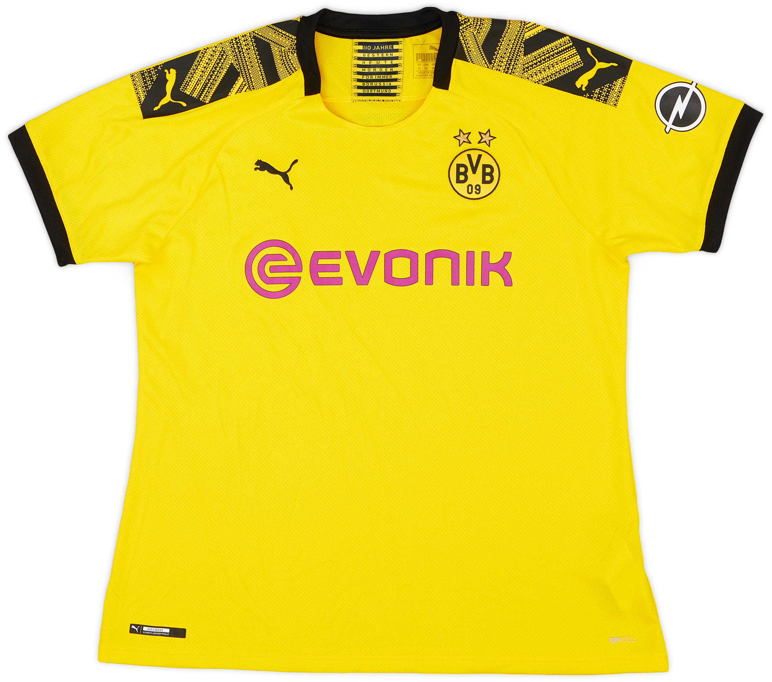 2019-20 Borussia Dortmund Home Shirt - 7/10 - (Women's )