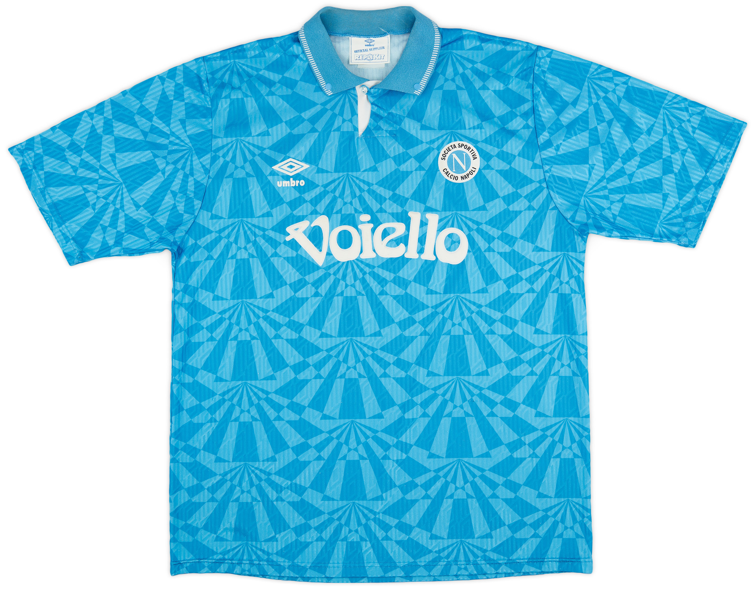 1991-93 Napoli Home Shirt - 8/10 - ()