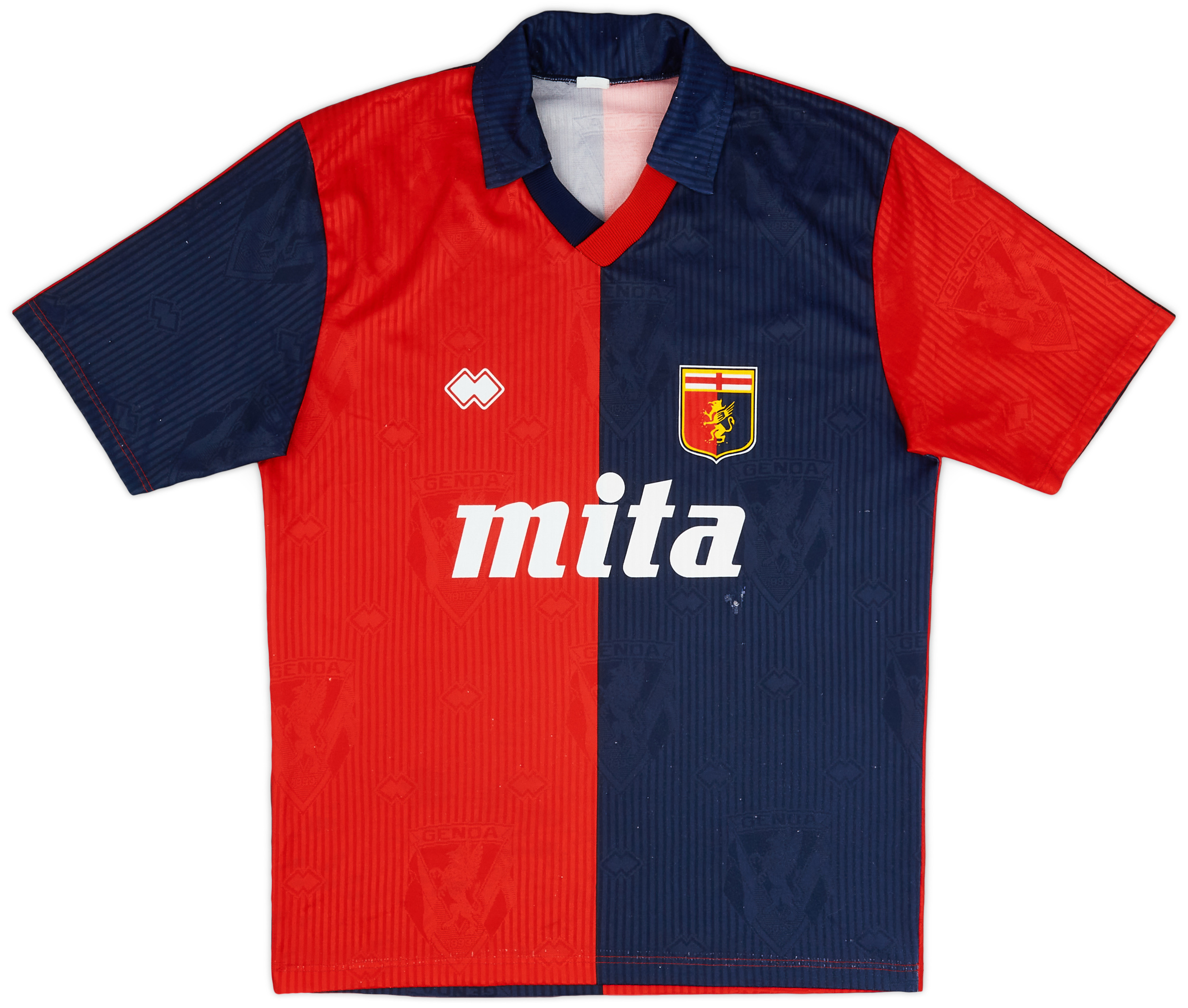 1990-91 Genoa Home Shirt - 5/10 - ()