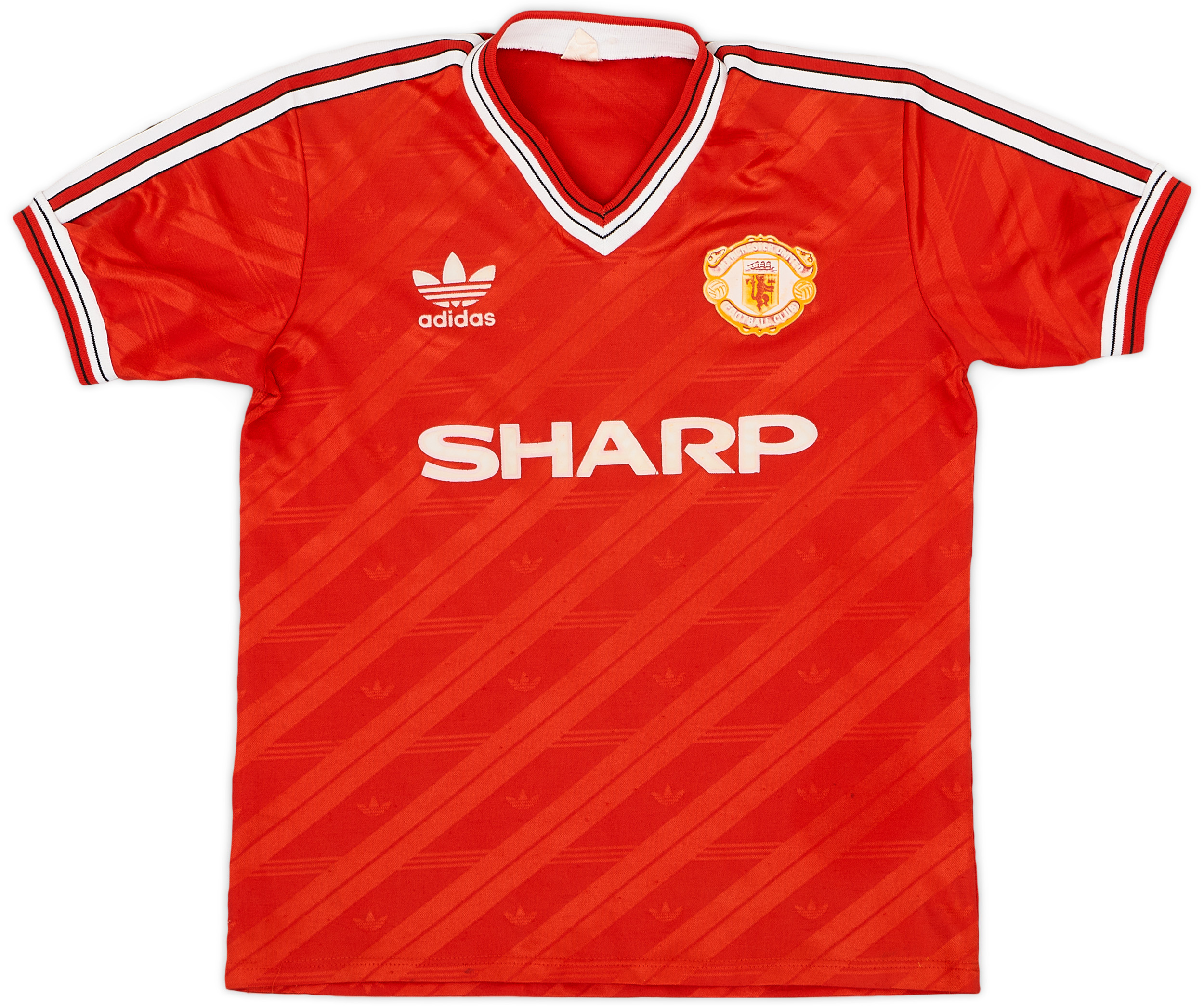 1986-88 Manchester United Home Shirt - 8/10 - ()