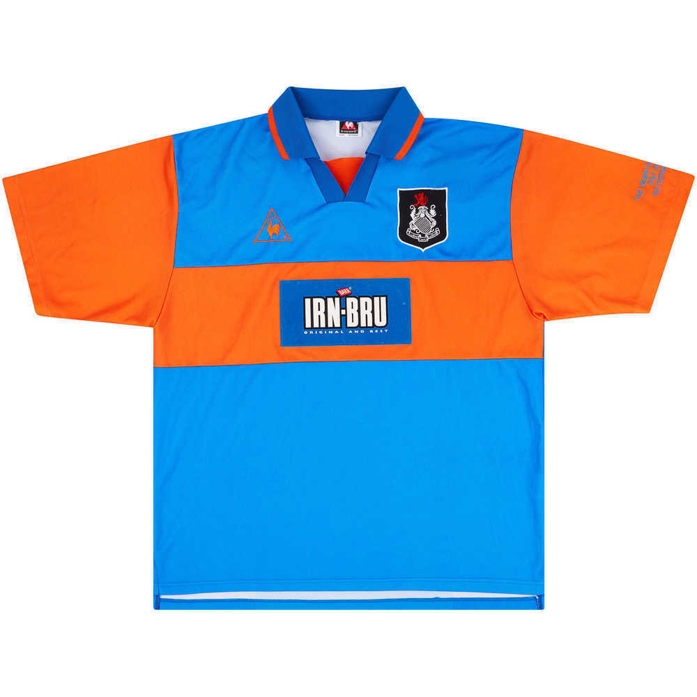 1999-01 Queen's Park Match Worn Away Shirt #7 (Stewart)