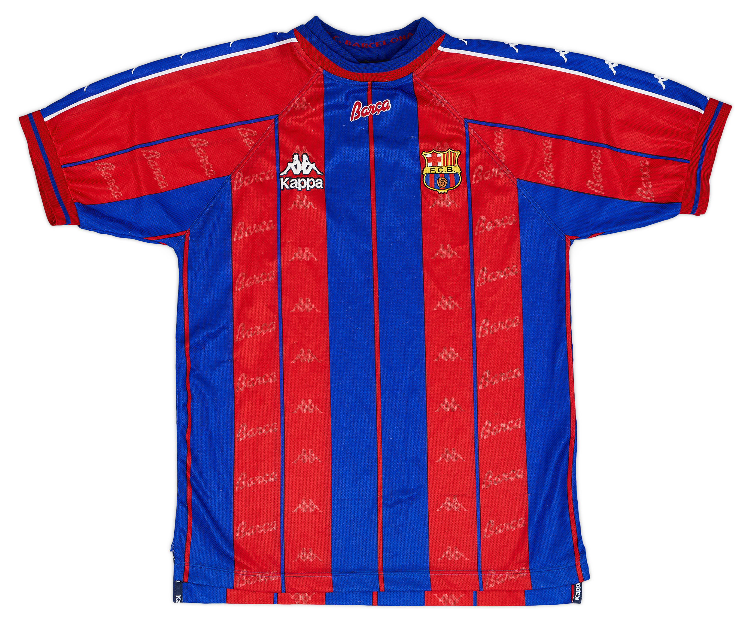1997-98 Barcelona Home Shirt - 8/10 - ()